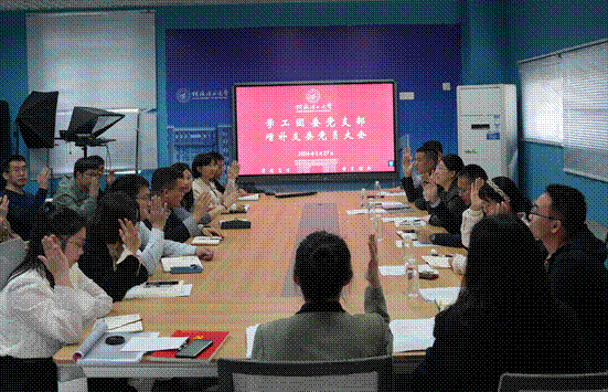 新闻图片-增补选举支部委员(举手)